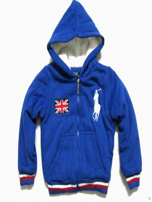 Kids hoodies blue with number - Click Image to Close